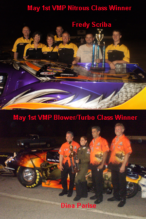 Fredy Scriba Wins in Nitrous Pro Mod and Dina Parise wins The Blower/Turbo Pro Mod at NEOPMA