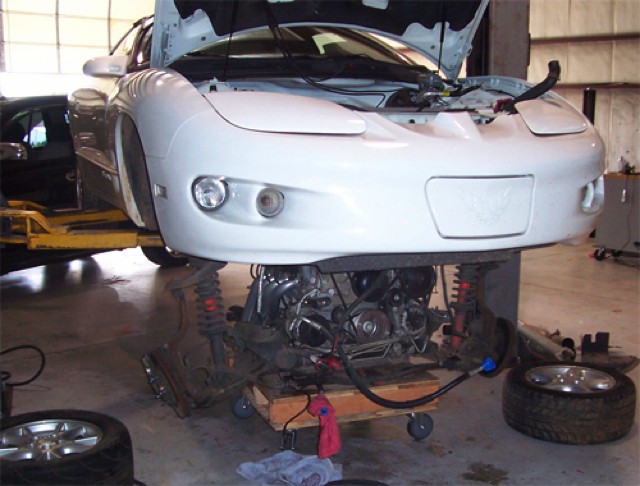 How To Remove Your Engine Through The Bottom Of Your F-Body