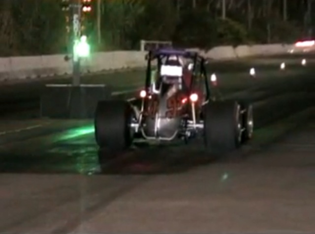 Video: So Cal Sprint Car Hits The Quarter-Mile Drag Strip