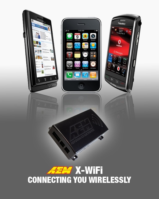 AEM Introduces Wireless Exhaust Gas Data Monitoring