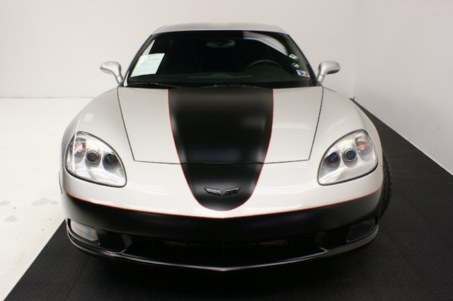 Silver & Matte Black Vortech-Boosted, 550hp C6 on eBay 