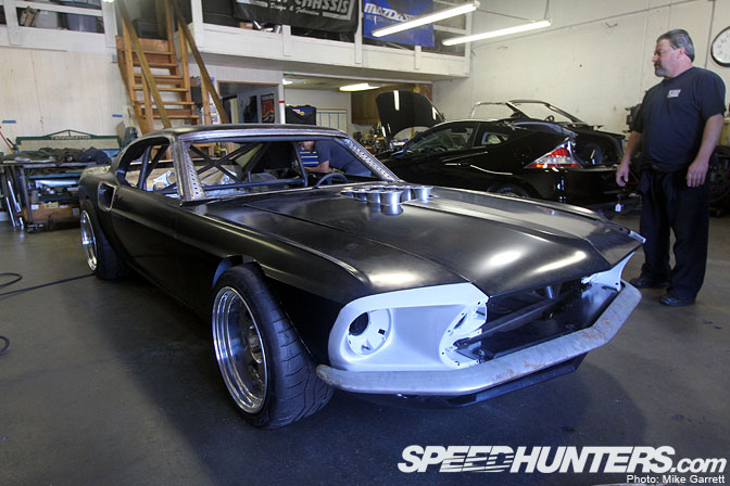 Vaughn Gittin’s RTR-X Mustang Takes Shape