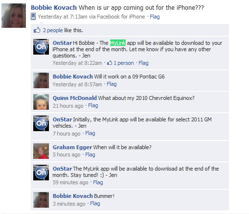 OnStar App for iPhone Due at the End of October