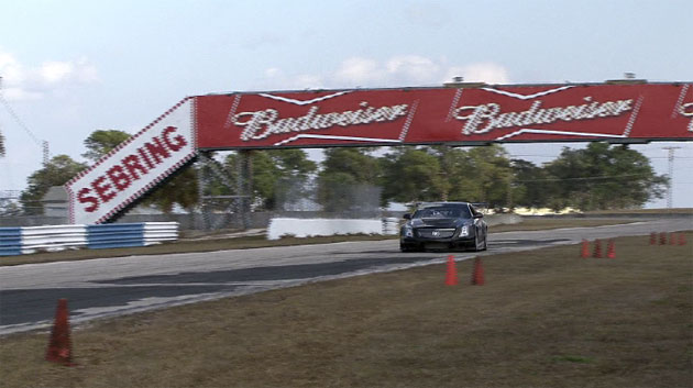 Video: Cadillac CTS-V Coupe Runs Sebring