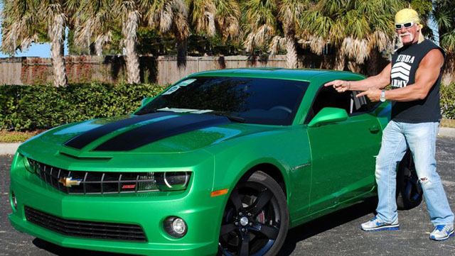 Hogan, Love Sponge Tag Team Camaro Raffle For Needy Kids