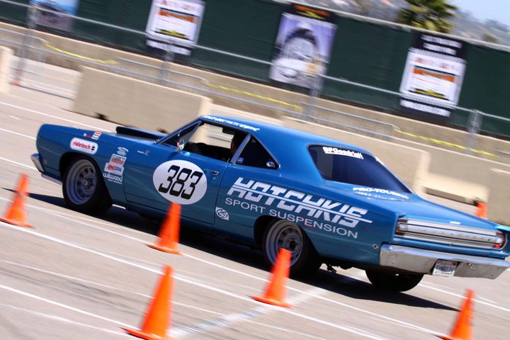 Driving The Hotchkis '68 Road Runner at Goodguys Del Mar Meet