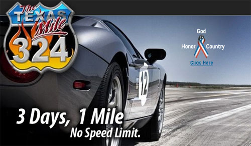Infamous Texas Mile Race Gets a New Home