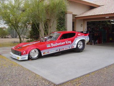 No Junk: Bernstein's Original Budweiser King Funny Car For Sale