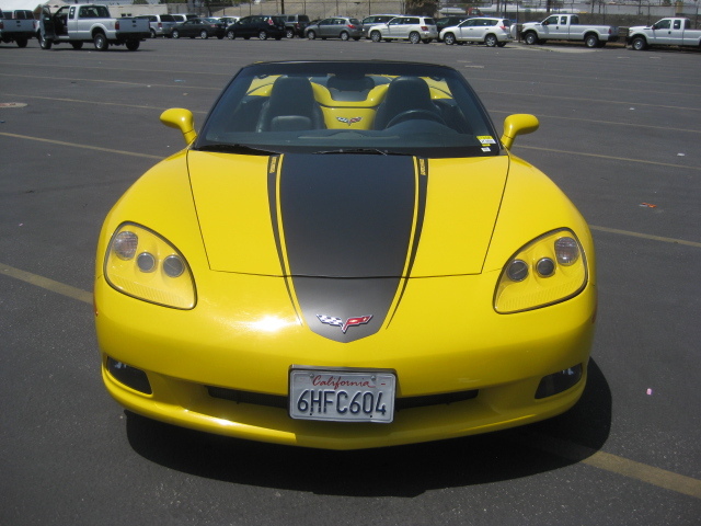 Special Edition Hertz/Edelbrock Corvette on eBay