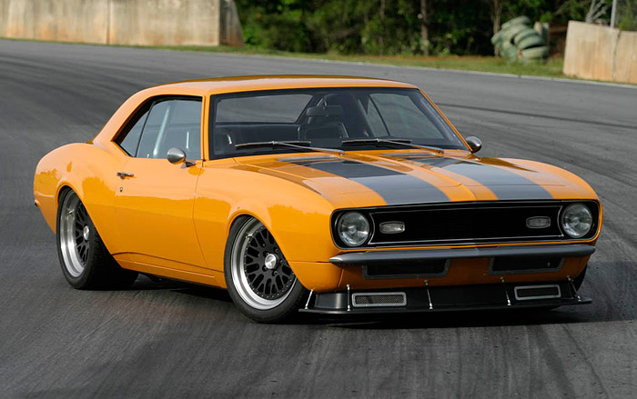 Behind RideTech's First Generation Camaro Front Suspension