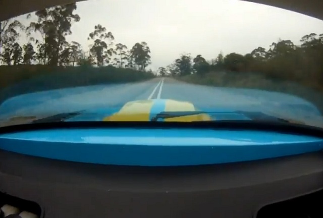 Video: V8 Masters Mustang Runs the Knysna Hill Climb