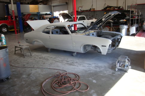 Project Swinger Update: Z-Best Straightens Out Swinger For Paint