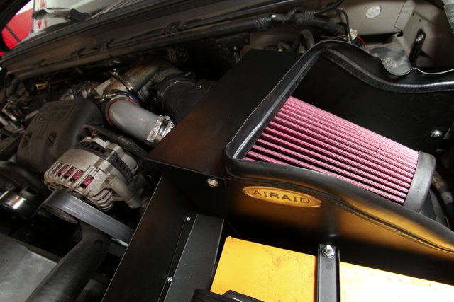 Airaid Intake Install on our Diesel F-250