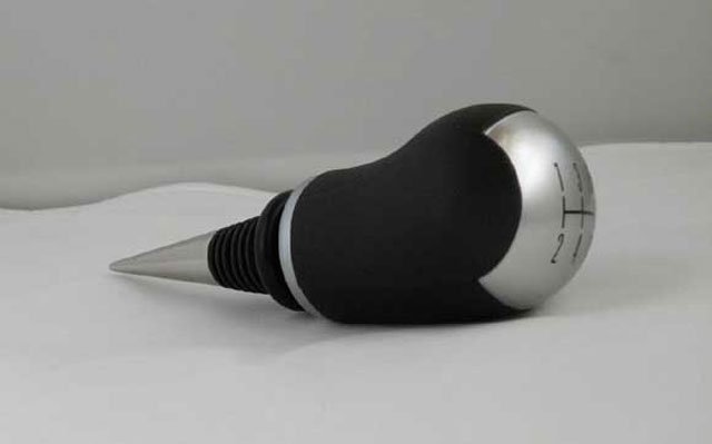Mustang Shift Knob Wine Stopper for the Post Race Party