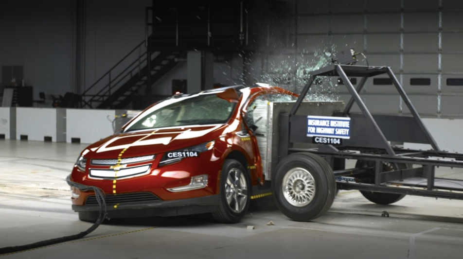 Chevy Volt Catches Fire 3 Weeks After Crash Test