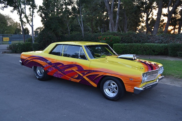 Corvette Mike's Pro-Street Chevelle Is Painted And Ready To Pounce