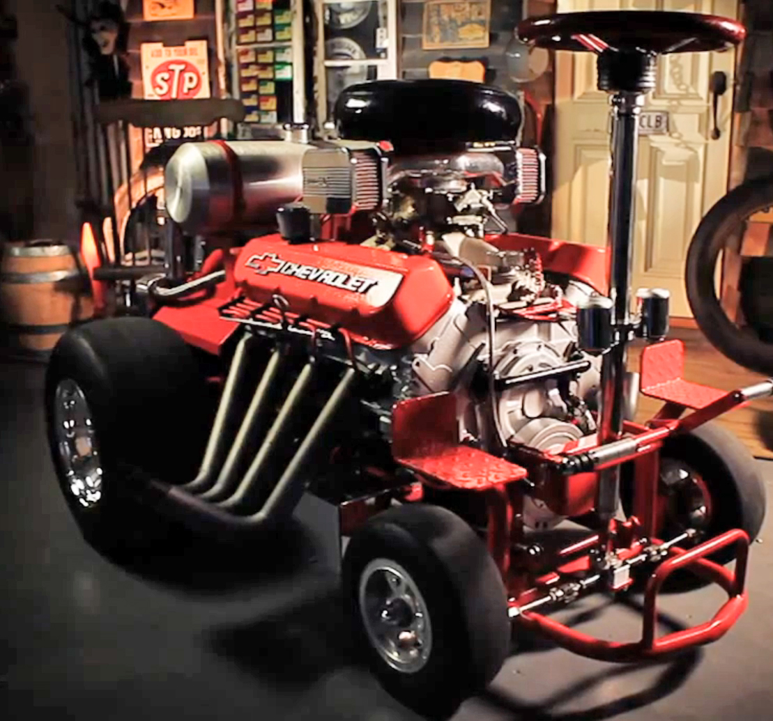 Video: A 454 Big Block Barstool - What Will They Come Up with Next?