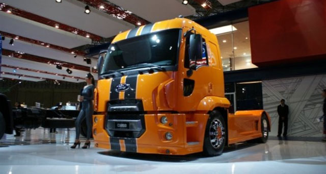 Ford Cargo Semi Truck Decked Out Shelby Style