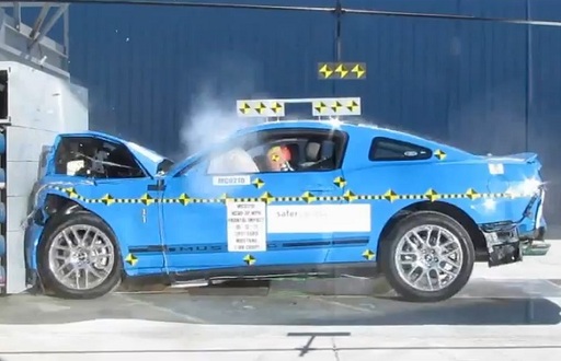 Video: 2012 Ford Mustang Crash Tests