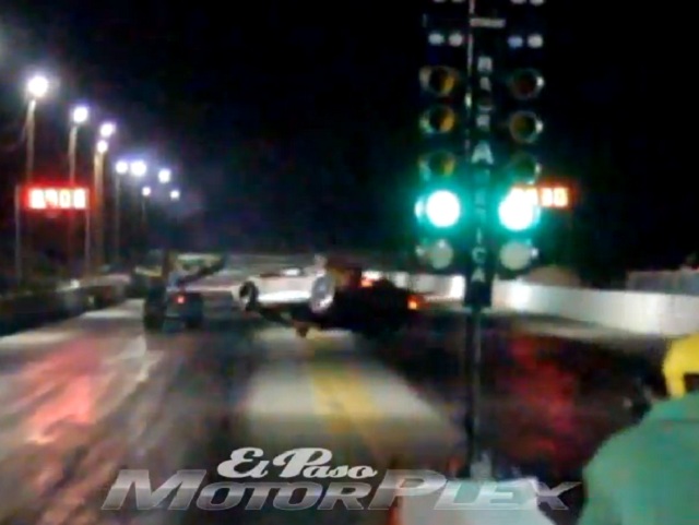 Video: '63 Corvette Flies Across Drag Strip, Somehow Doesn’t Crash