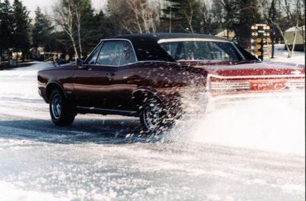 Old Man Winter Can't Put The Brakes On The Merrill Ice Drags