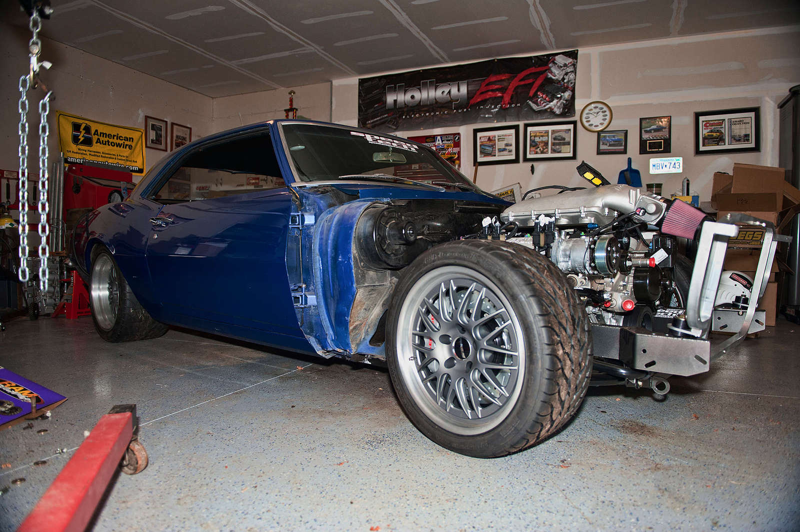 LS3 Powered '68 Camaro Under Construction: Project "Blue Hour"
