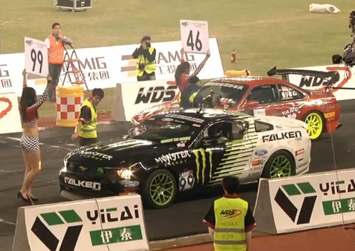 Video: Vaughn Gittin Jr. Takes Home World Drift Series Championship