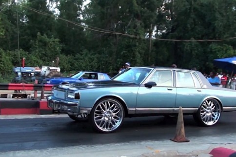 Video: ProCharged '87 Box Chevy Donk Proves It Can Hustle, Too