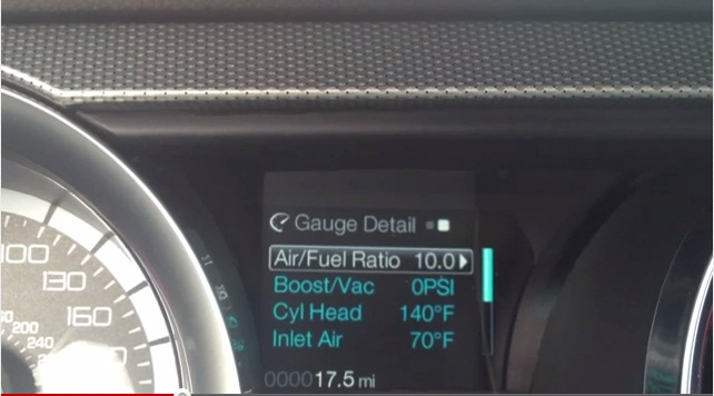 A Look Through the 2013 GT500's Gauge And Track Apps