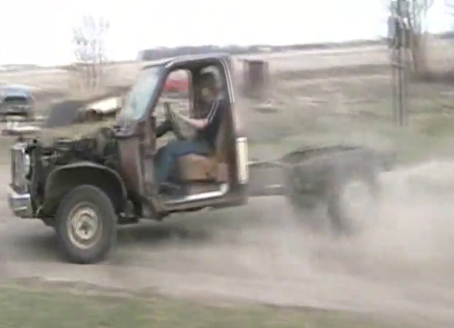 Getting Down On The Farm: Redneck Drifting With A C10 Pickup