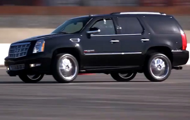 Video: Inside Line Track Tests Supercharged SLP Escalade