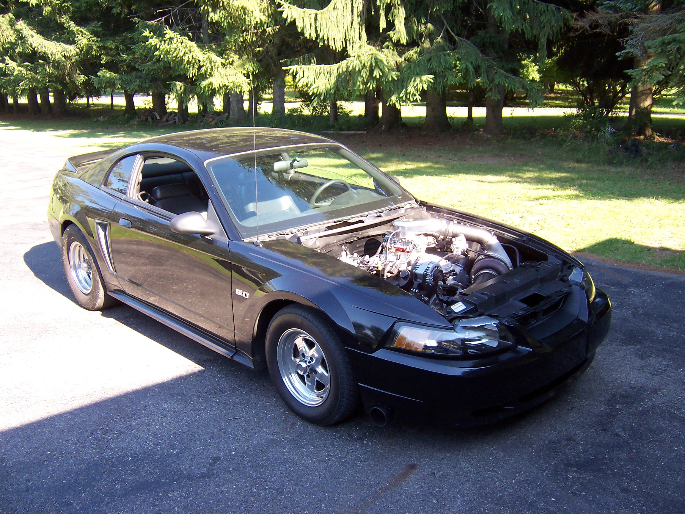 Brandon Janes' GM-Powered Mustang Has Date With "Pass Time"