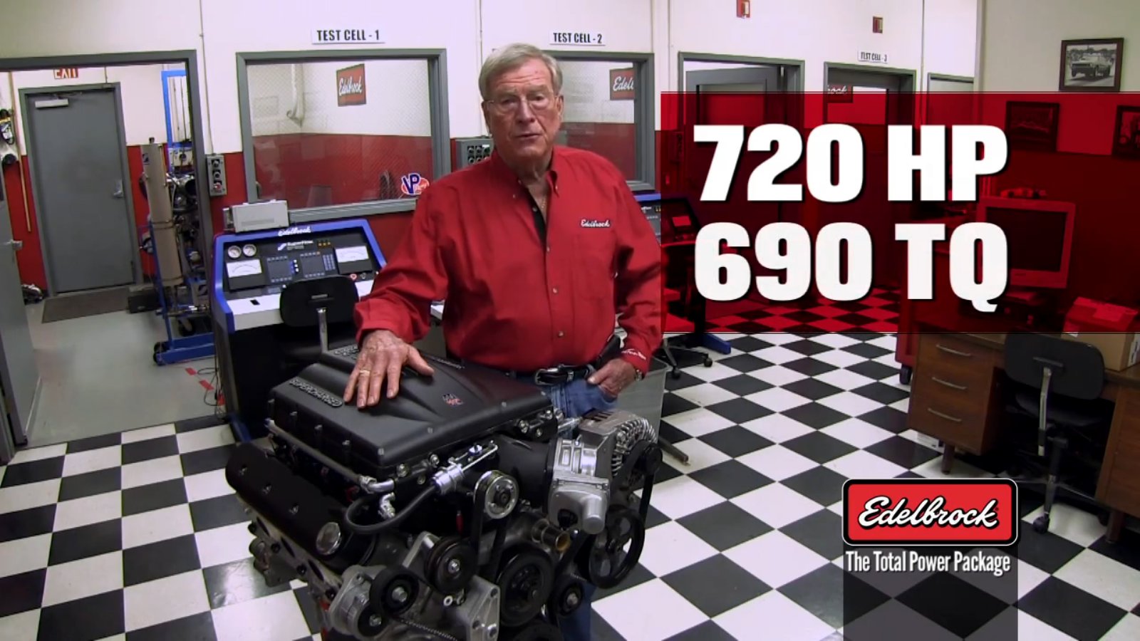 E-Force LS3 Crate Engine - Edelbrock's Most Powerful Crate to Date! 