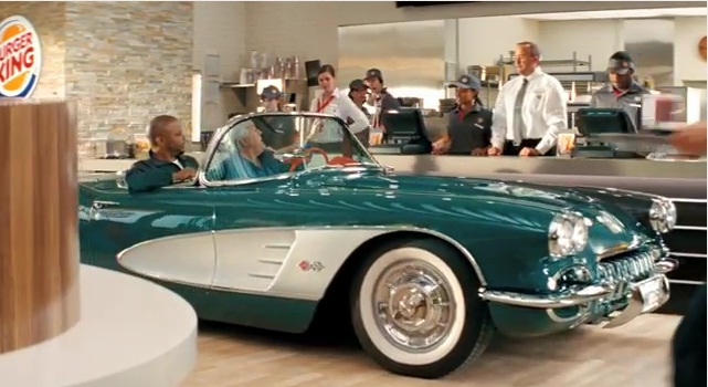 C1 Corvette Makes Appearance in New BK Commercial with Jay Leno