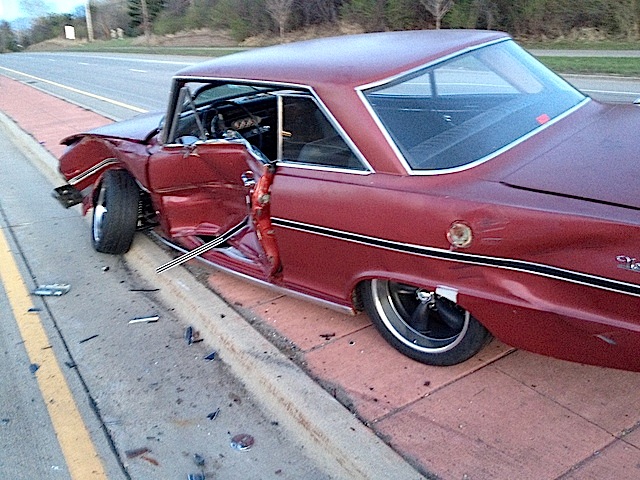 Magazine Feature Car Destroyed Before Publication