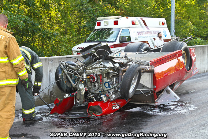 Ed Burnley Injured In Horrific Crash At Maple Grove Raceway