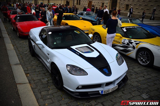 Prague Celebrates America's Sports Car at Annual Corvette Event