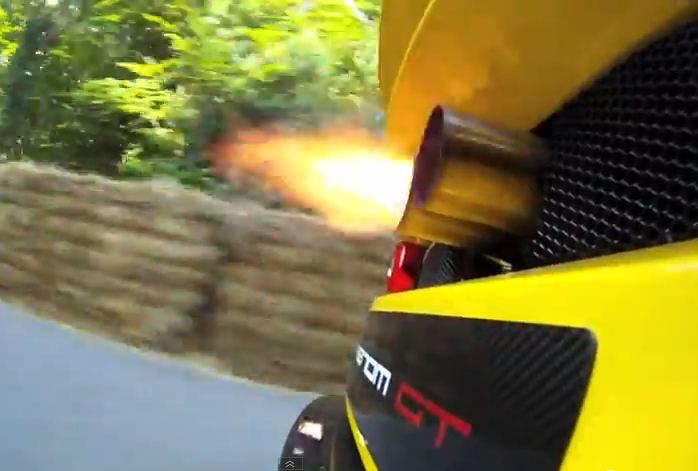 Video: Hennessey Venom GT Rockets Up Goodwood Hill Climb