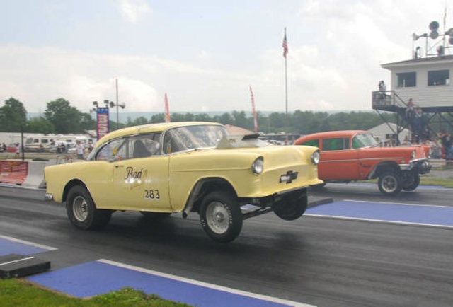 Video: Awesome Wheelstand Action At Beaver Springs' Gasser Reunion