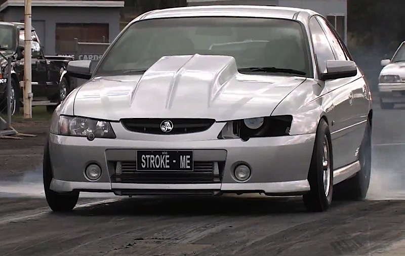 Video: Boosted Commodore SS Runs 9.8 at 143 MPH In Australia