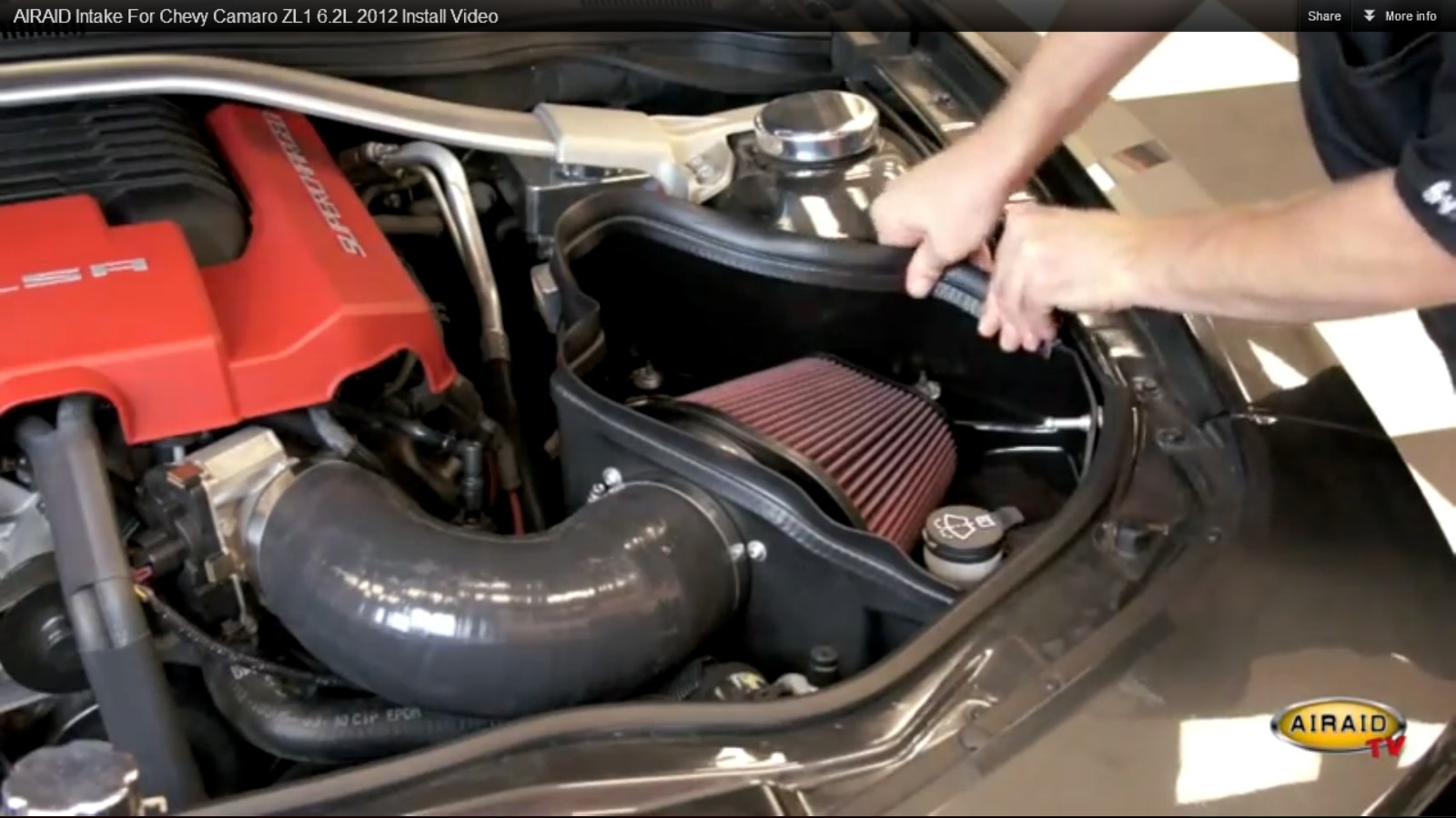 Video: AIRAID Shows Us How To Install Their Intake on a New ZL1
