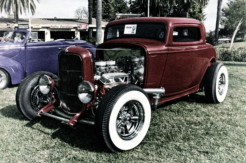 A Slick '32 Ford Coupe Brings The Heat To The Street