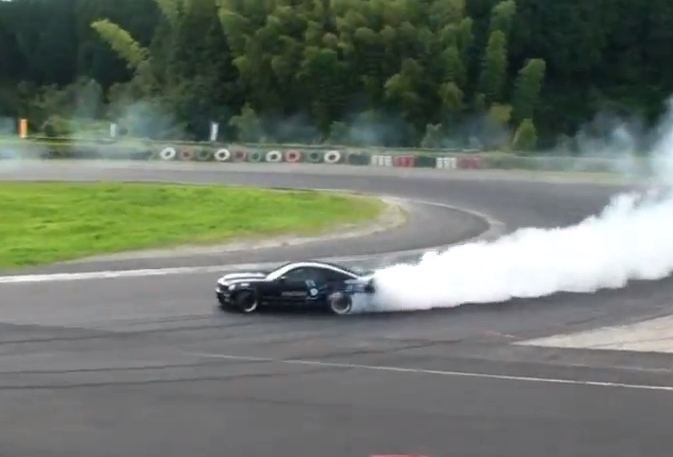 Video: Drifting A Shelby GT500 Through Japan