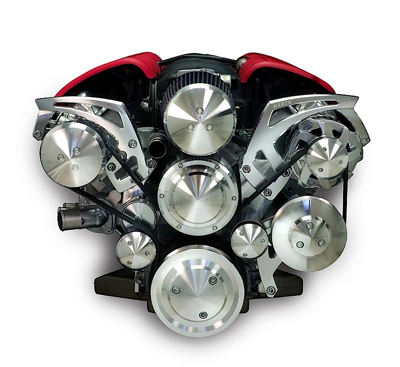 Brighten Up Your LS Engine With This Serpentine Kit From March