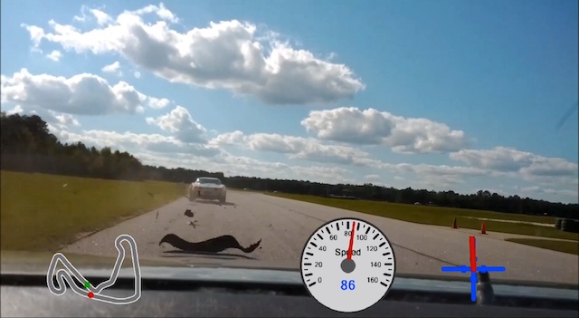 Video: A C3 Shreds A Tire Near Turn 10 At CMP