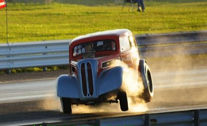 Mister Magoo Gasser Goes For A Wild Ride At Empire Dragway