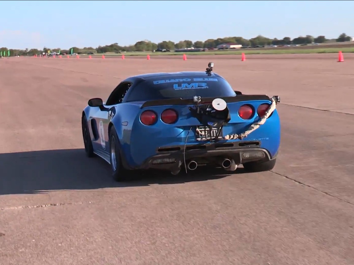 Video: Twin-Turbo LMR Corvette Wins "King of the Streets"