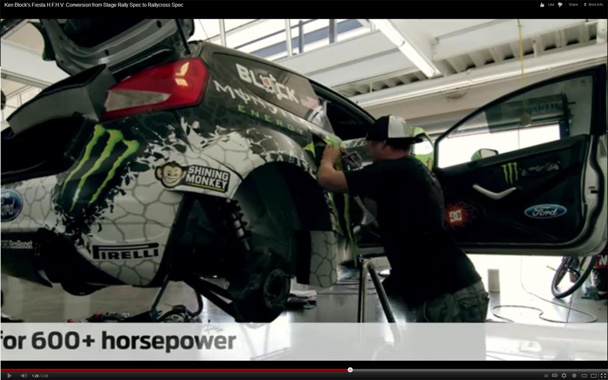 Video: Ken Block's Fiesta Fast-Paced Conversion