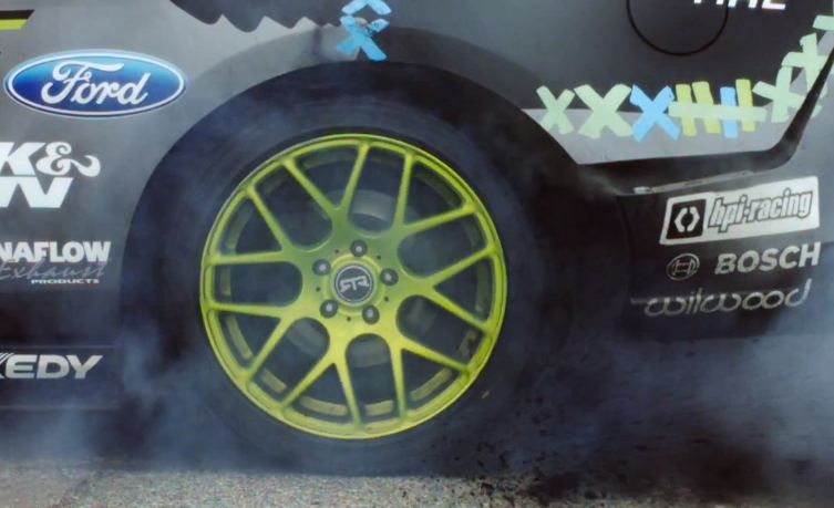Video: Vaughn Gittin Jr. Blows Up A Tire In Slow-Mo