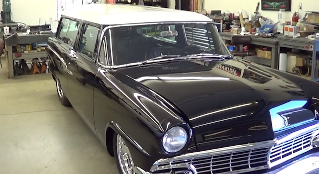 Video: Bobby Alloway Builds A Clean '56 Ford Wagon For SEMA
